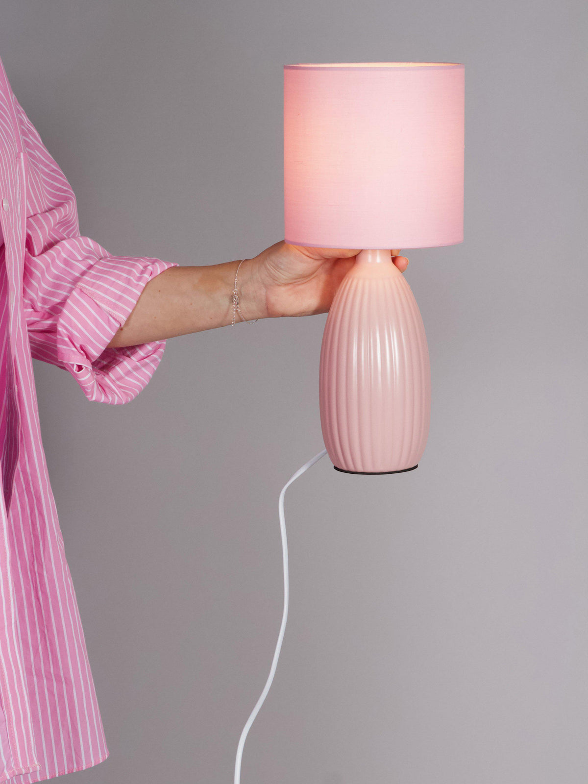 Uno Bordslampa – Rosa 37 cm
