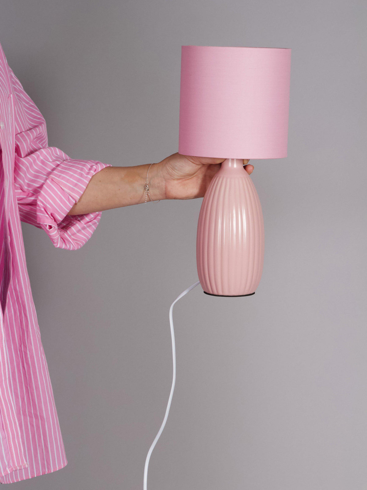 Uno Bordslampa – Rosa 37 cm