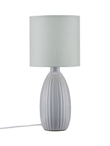 Uno bordslampa Grå 37cm