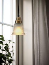 Emmi fönsterlampa Antikmässing 12cm