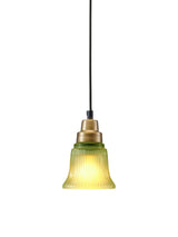 Emmi fönsterlampa Green/brass 12cm