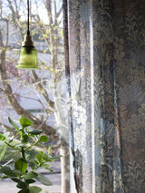 Emmi fönsterlampa Green/brass 12cm