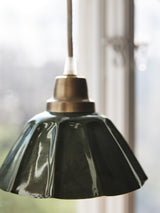 Ester fönsterlampa Mörkgrön 17cm