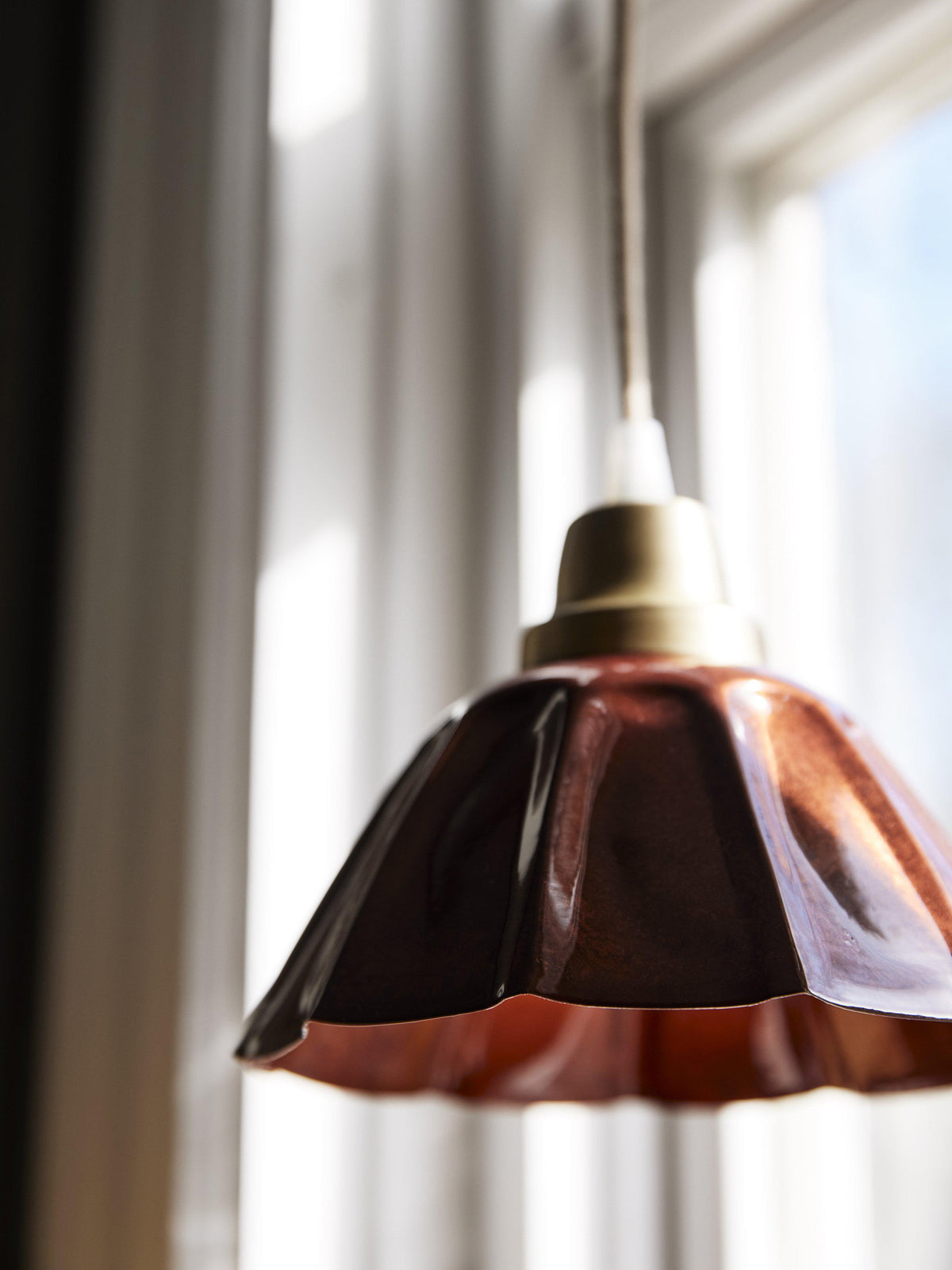 Ester Fönsterlampa – Terracotta 17 cm