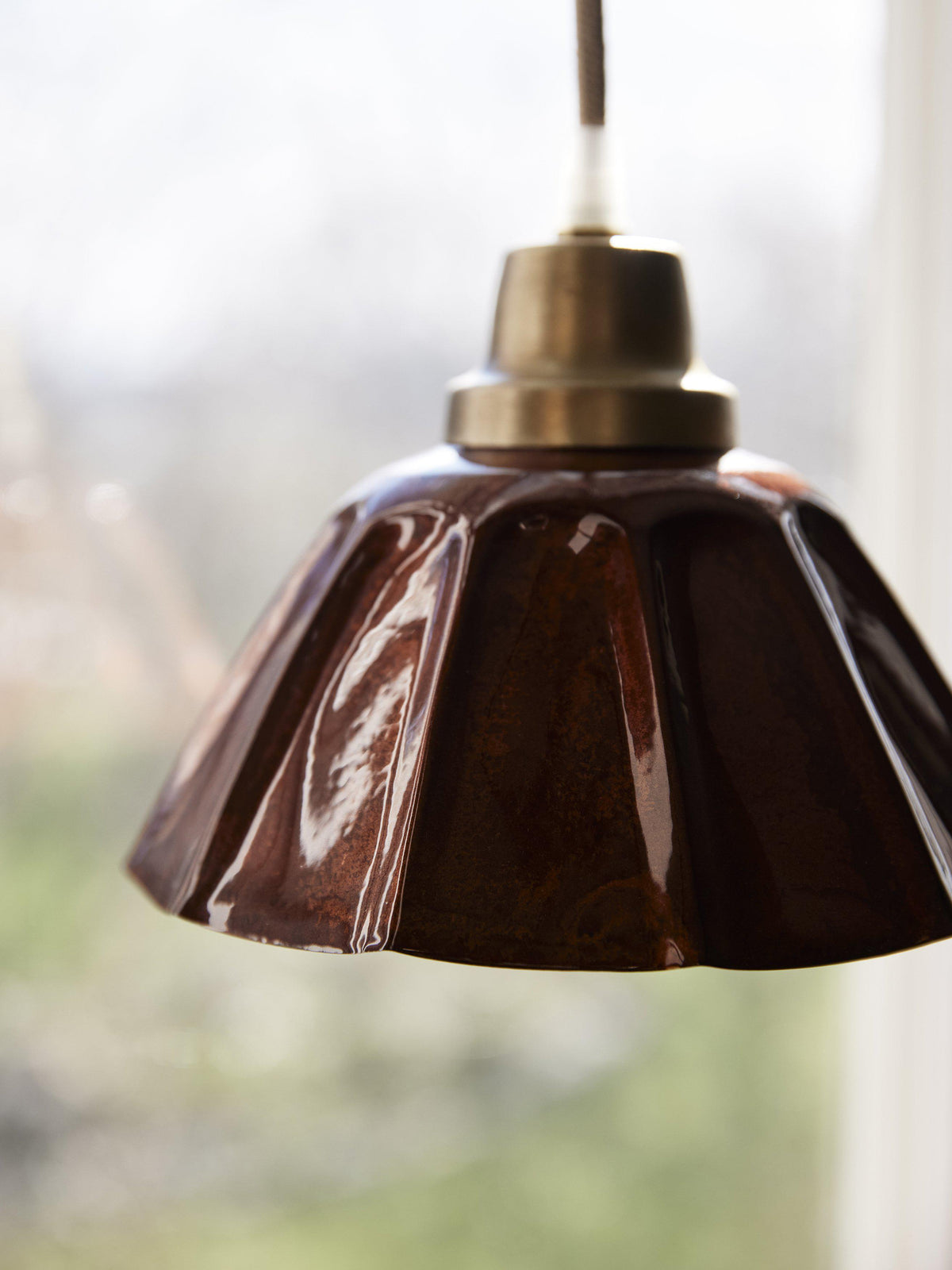 Ester Fönsterlampa – Terracotta 17 cm