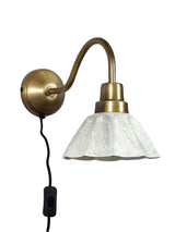 Ester vägglampa Offwhite 34cm