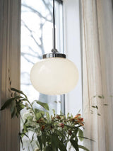 Elsy Fönsterlampa Vit krom D18cm