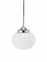 Elsy Fönsterlampa Vit krom D18cm