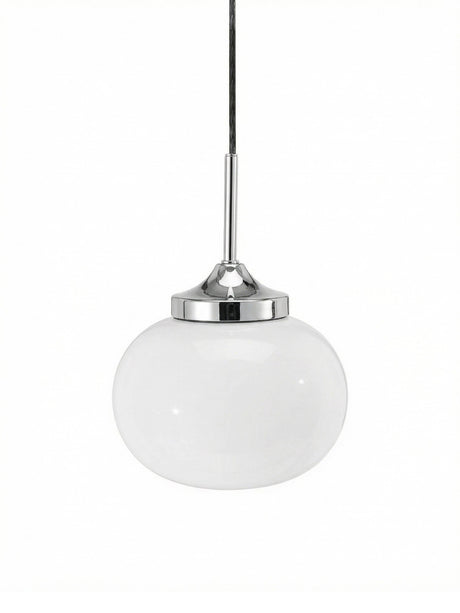 Elsy Fönsterlampa Vit krom D18cm
