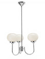 Elsy Taklampa Vit krom 59cm