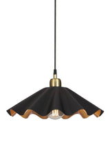 Aira Taklampa – Svart/Mässing 51 cm
