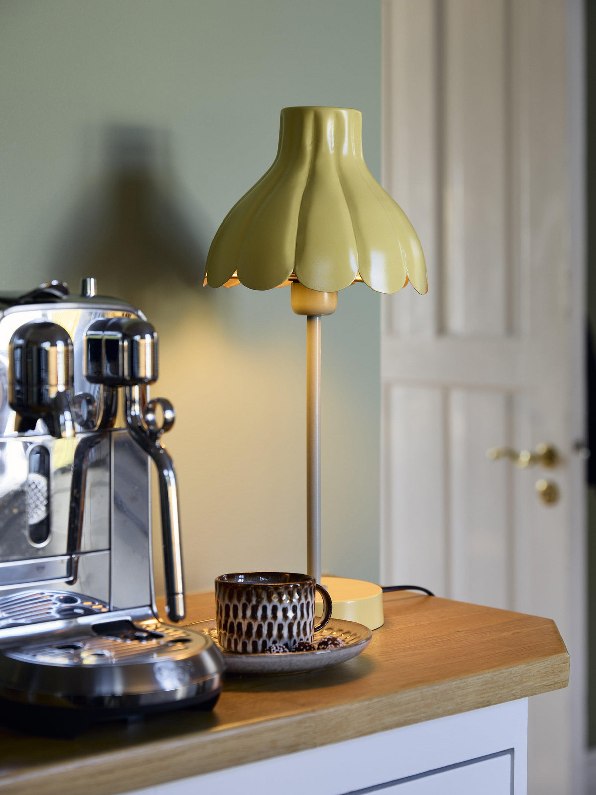 Wera Bordslampa – Gul/grön 47 cm