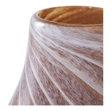 House Nordic, Vas – Glas, Brun Ø16 × H23 cm