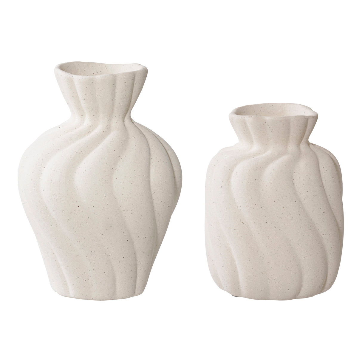 House Nordic, Vas i keramik, Vit 2-pack