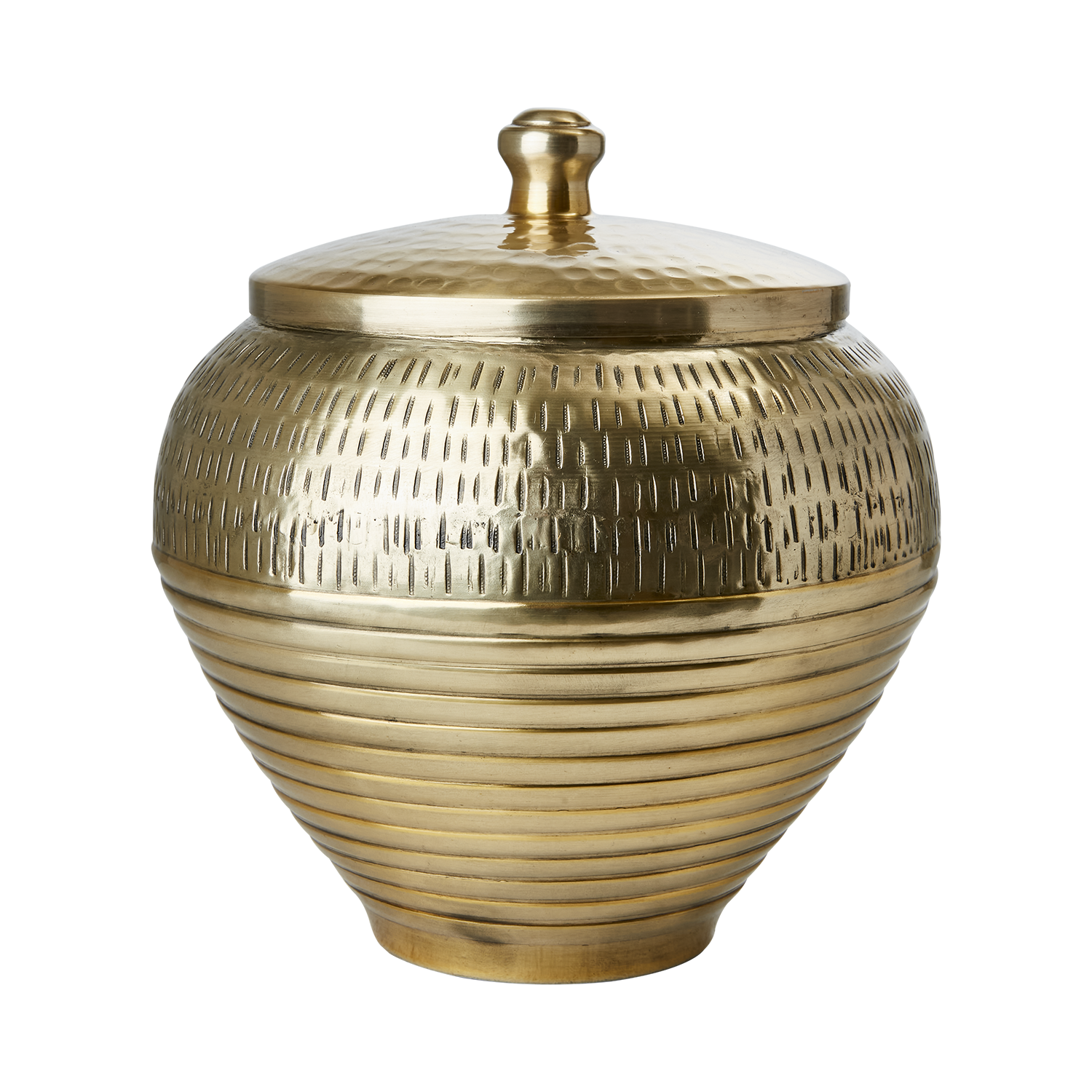Affari of Sweden, ELDORADO Urna med lock, Mässingsfärgad