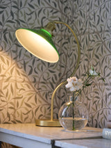 Axel Bordslampa – Grön 25 cm