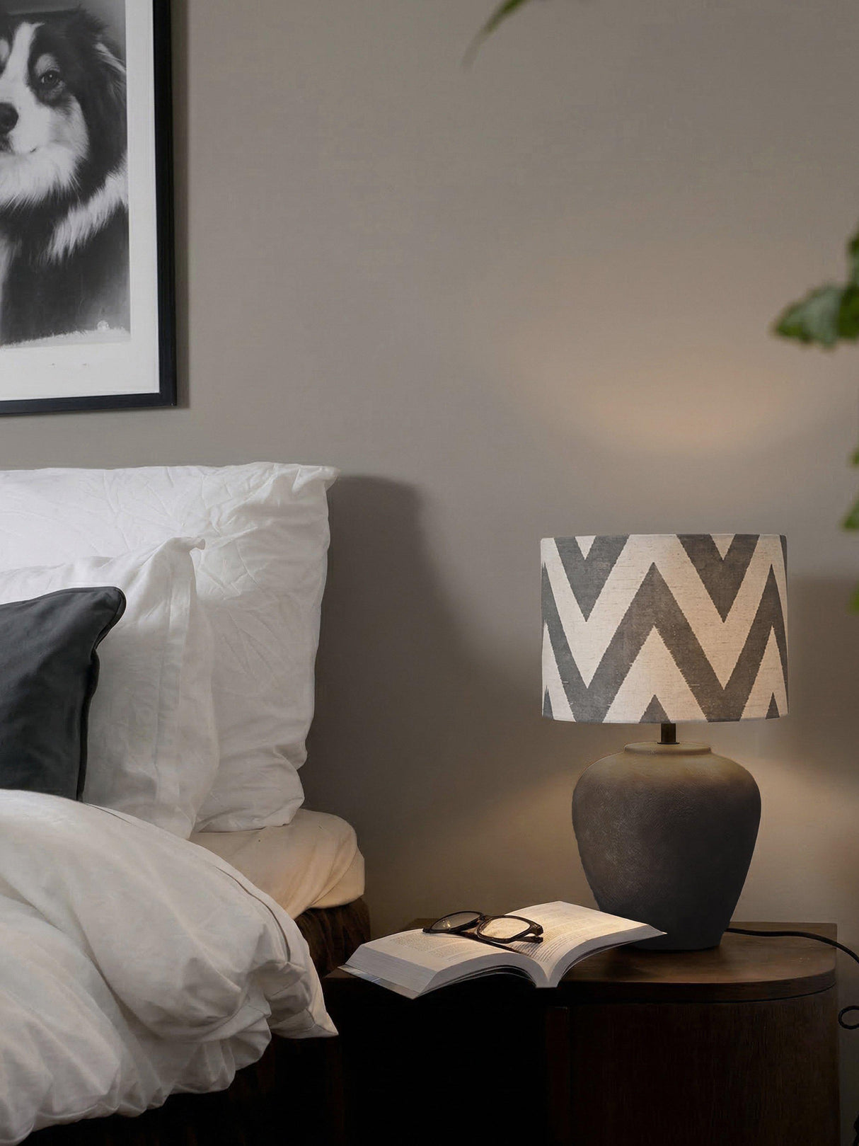 Lilly Bordslampa Anthracite 44cm