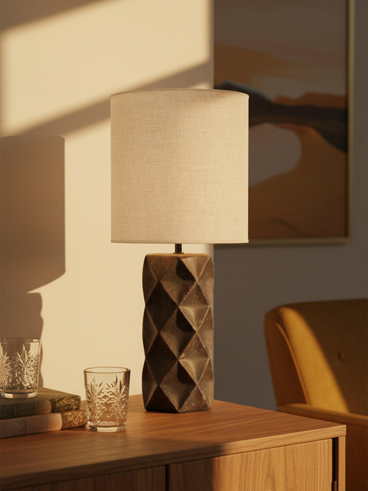 Hazel Bordslampa – Antracit 69 cm