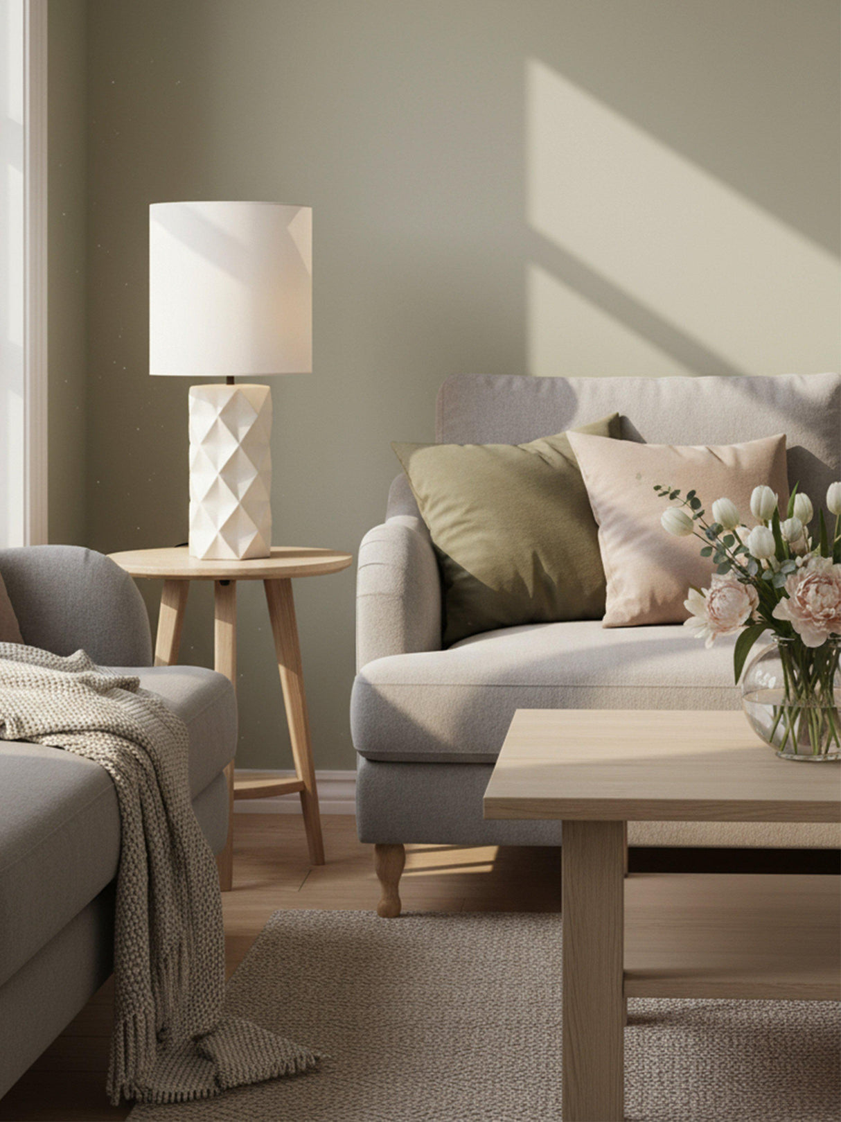 Hazel Bordslampa Beige