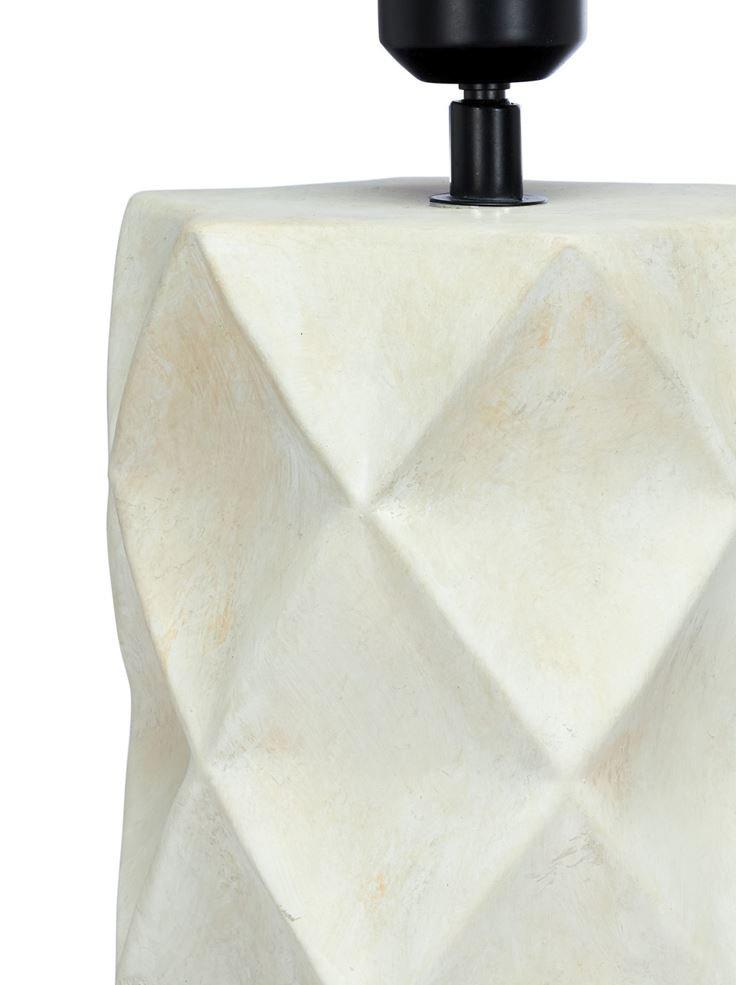 Hazel Lampfot – Beige 43 cm