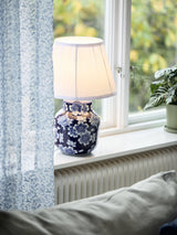 Fanny Bordslampa – Blå/vit 47 cm