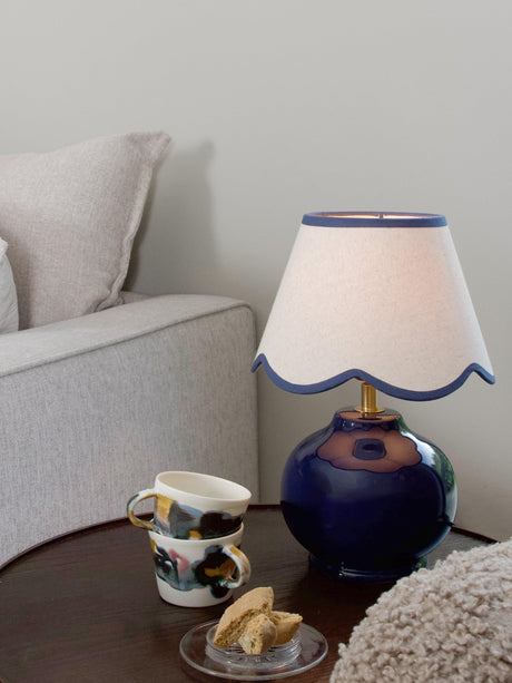 Nell Bordslampa Djupblå 34cm