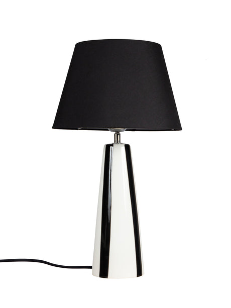 Leya bordslampa Svart/vit 54cm