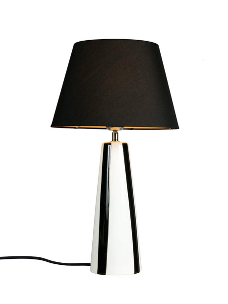 Leya bordslampa Svart/vit 54cm