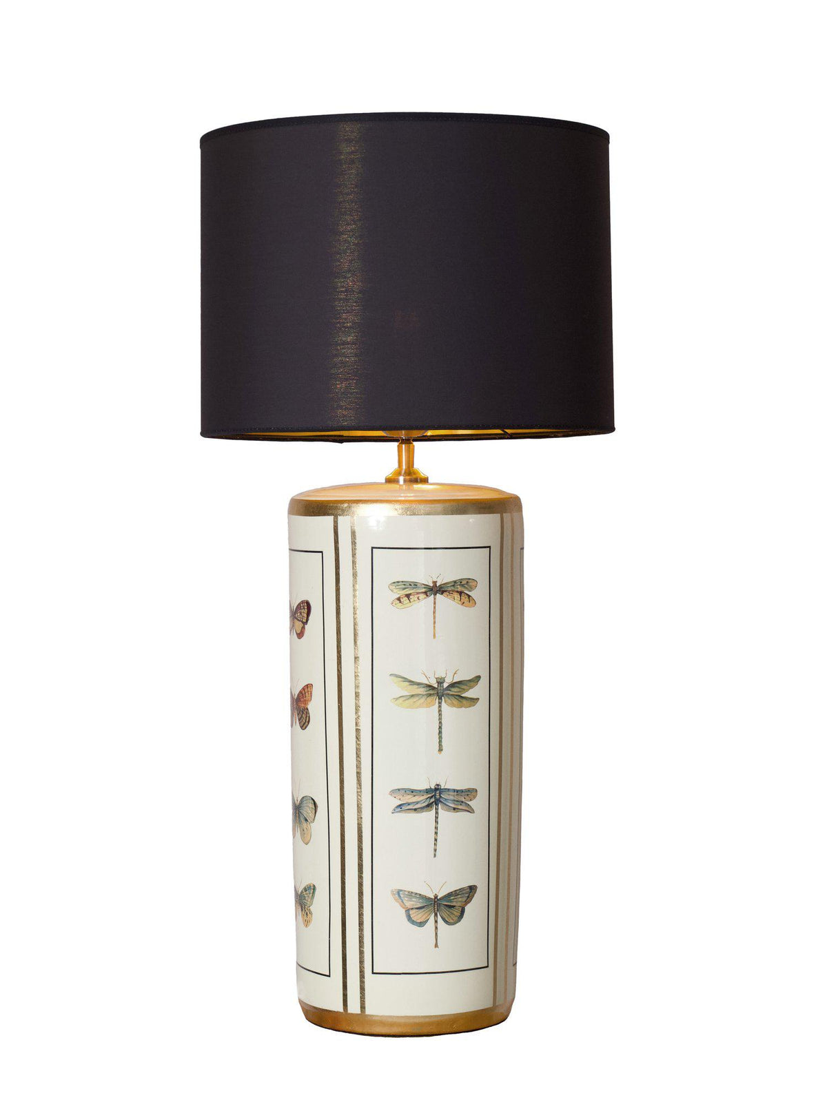 Lucca Bordslampa – Sand med svart skärm 67 cm