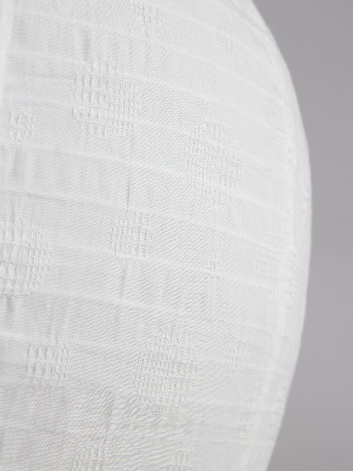 Verona Takskärm – Vitt tyg 35 cm