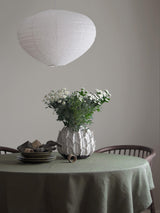 Verona Taklampa – Vitt tyg 55 cm