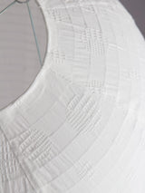 Verona Taklampa – Vitt tyg 55 cm