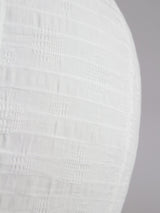 Verona Takskärm – Vitt tyg 55 cm