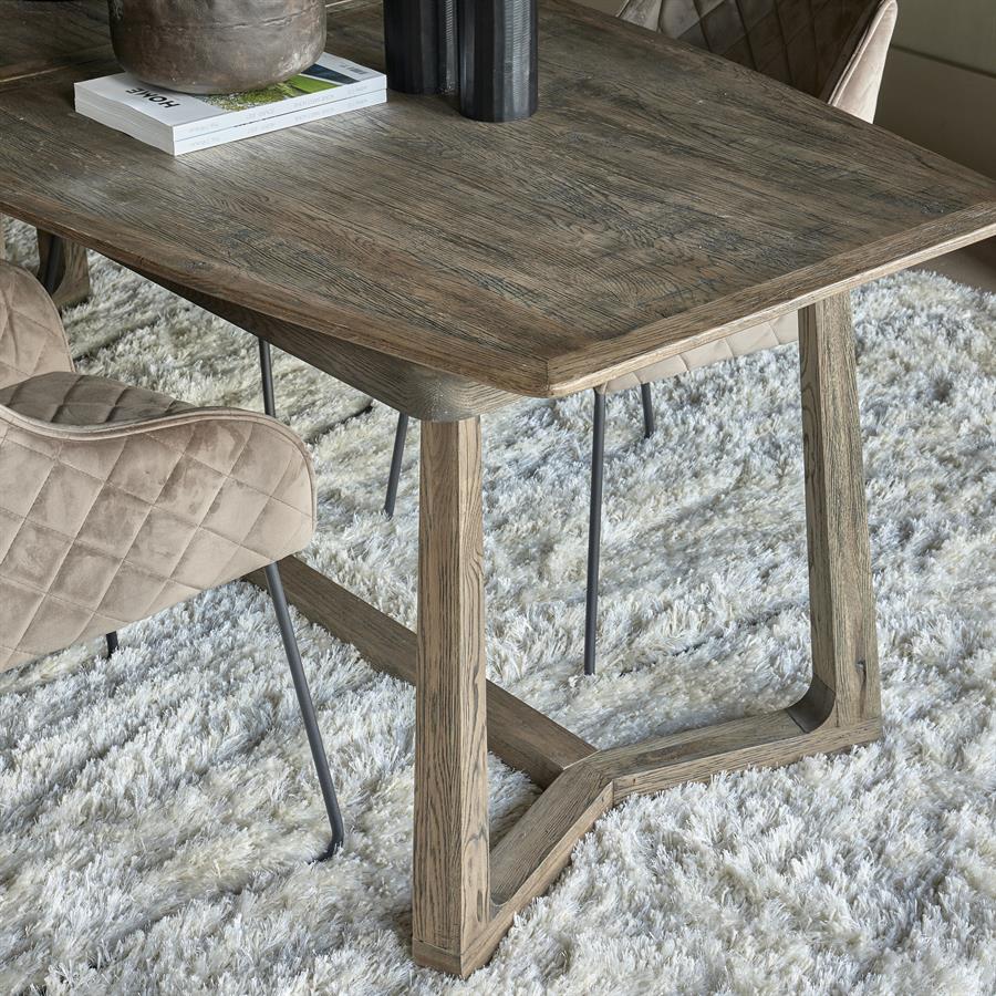 Riviera Maison, Miller utdragbart matbord i ek – Brun