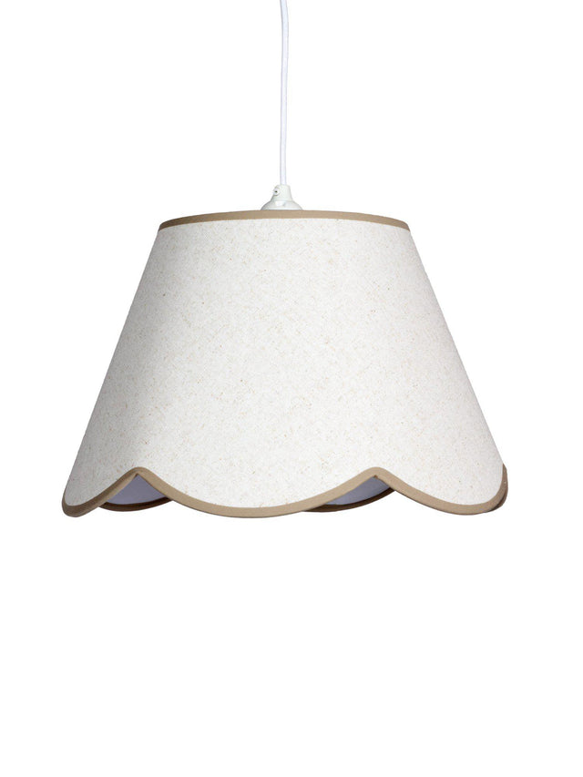 Nell Taklampa – Beige 35 cm