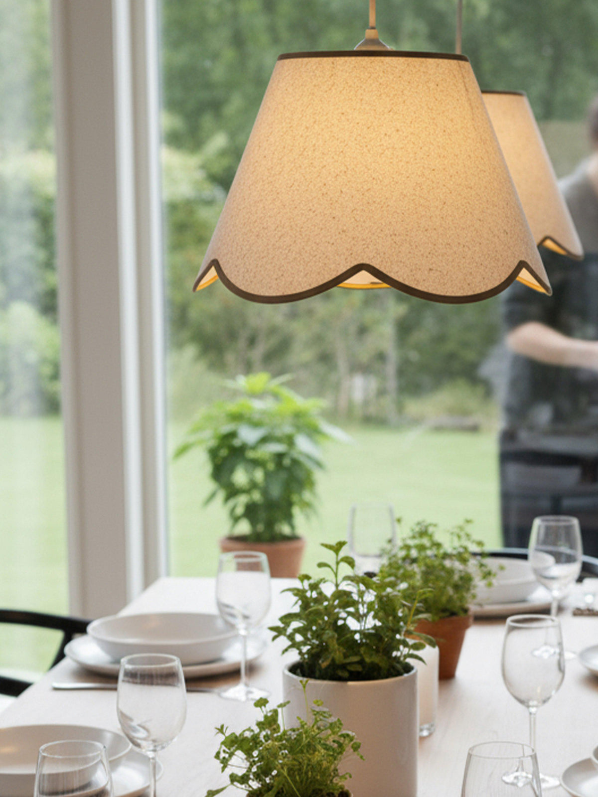 Nell Tak/Lampskärm – Mossa 35 cm