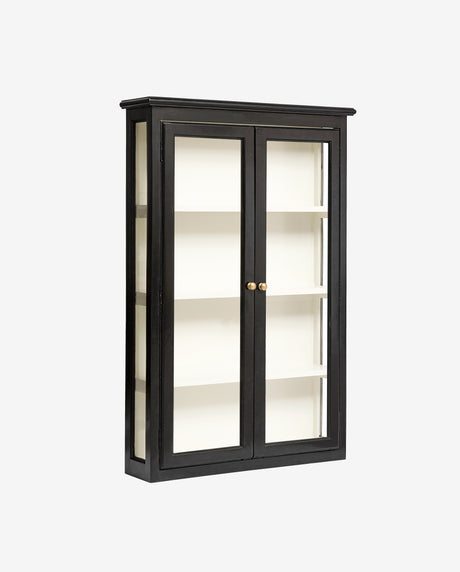 Nordal, CLASSIC väggskåp, dubbelt – svart/offwhite
