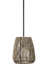 Saigon Taklampa – Natur/Grå 18 cm