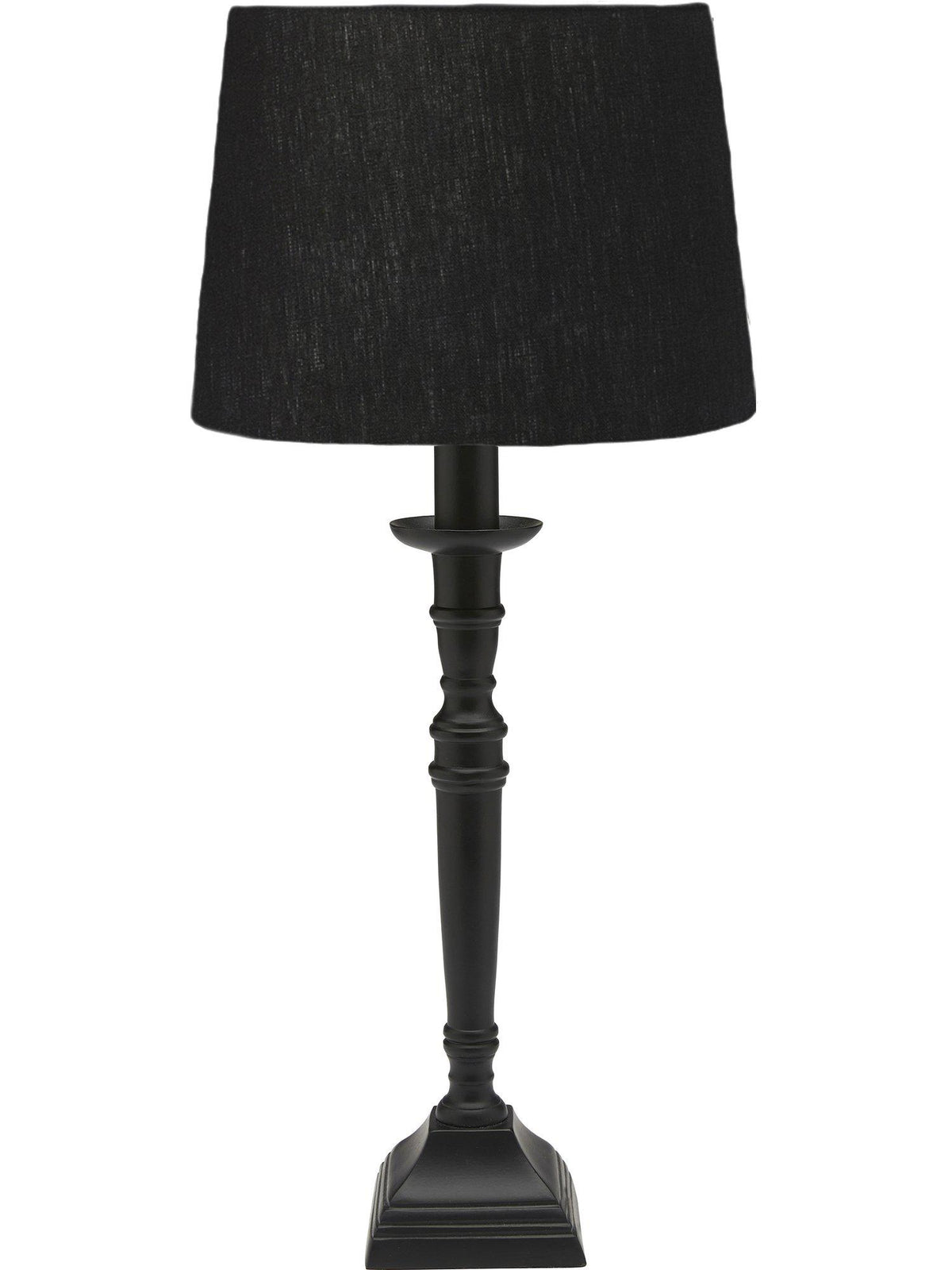 Salong Bordslampa – med lampskärm svart 55 cm