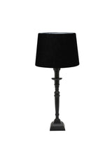 Salong Bordslampa – med lampskärm svart 55 cm
