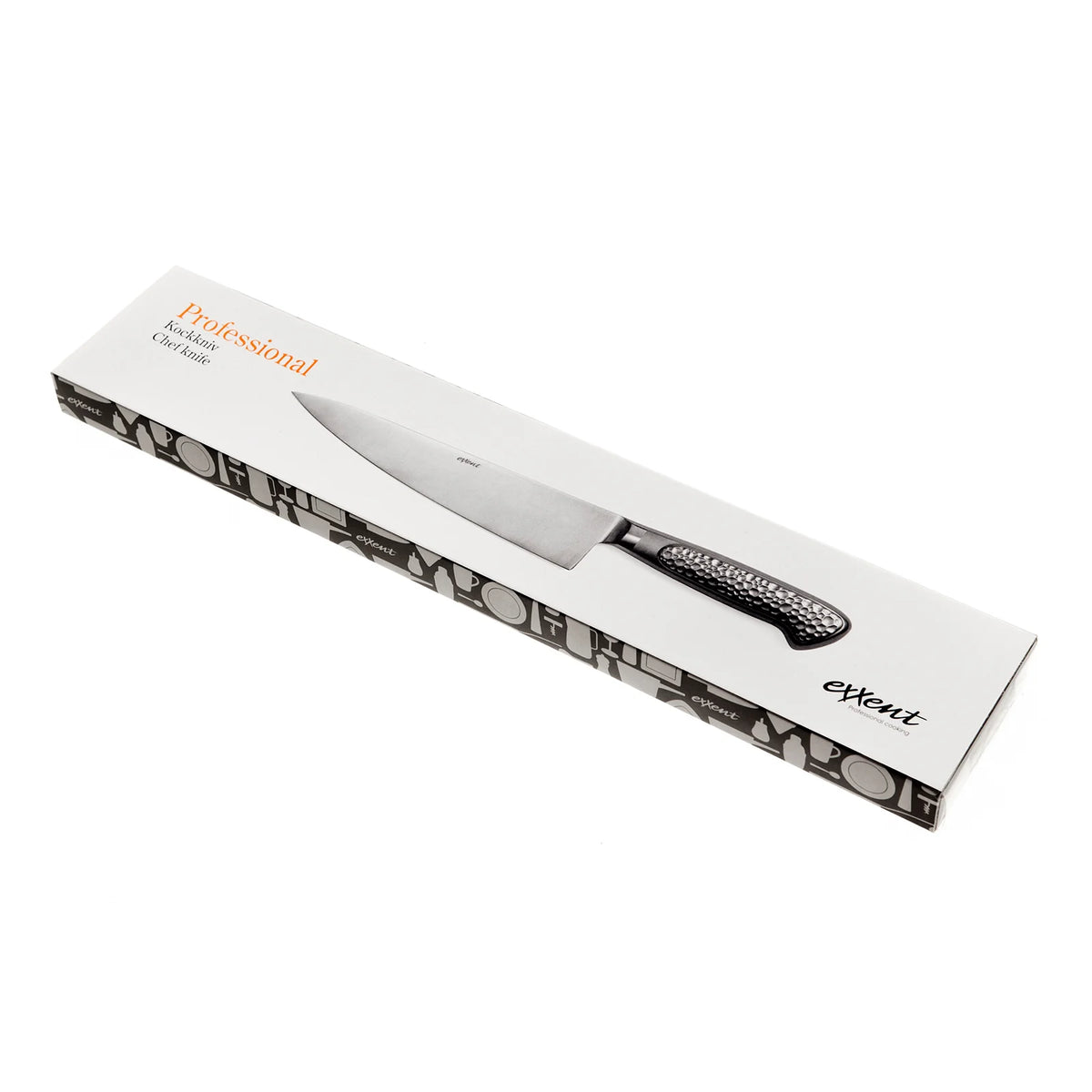 Exxent, Kockkniv blad 20 cm Professional