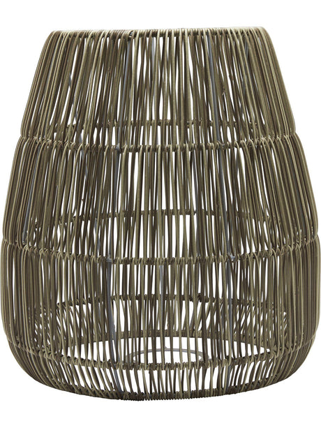 Saigon Lampskärm – Natur/Grå 38 cm