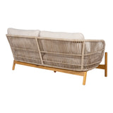 House Nordic, Terracina loungesoffa – akacia, beige, inklusive dyna