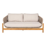 House Nordic, Terracina loungesoffa – akacia, beige, inklusive dyna