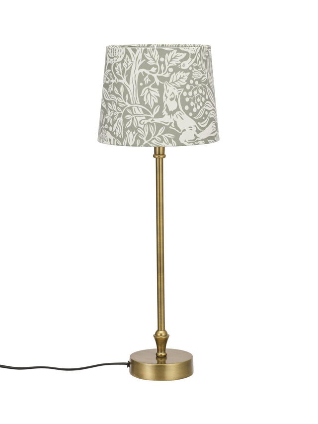 Liam Bordslampa – Eldertree grön 55 cm