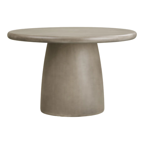 House Nordic, Bonnet matbord – fiberclay, grå, Ø120 × H75 cm