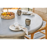 House Nordic, Bonnet matbord – fiberclay, grå, Ø120 × H75 cm