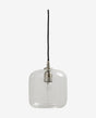 Nordal, BRIGHT pendellampa i glas – klar