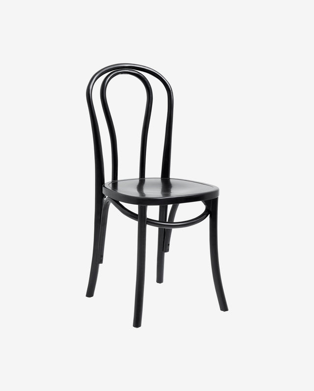 Nordal, BISTRO matstol – blank svart
