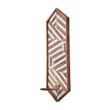 Affari of Sweden, VECTOR Väggljushållare, Brun/vit